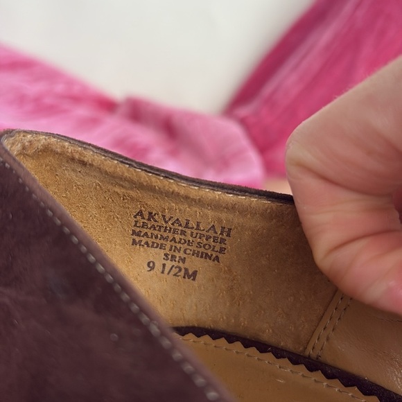 ANNE KLEIN Suede Loafer Kitten Heels - Picture 10 of 10